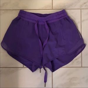 lululemon hotty hot shorts